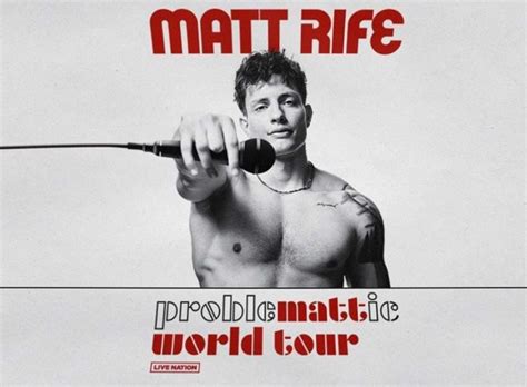 matt rife tour knoxville tn|Matt Rife: ProbleMATTic World Tour, Knoxville Civic Auditorium。